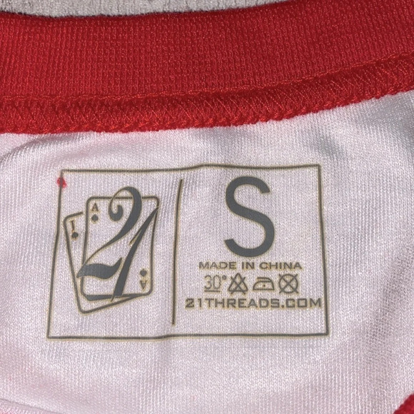 21 Threads I like your balls Christmas ornaments night shirt size small - Picture 4 of 4